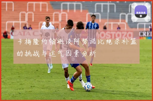 卡梅隆约翰逊谈阿努诺比绝杀补篮的挑战与运气因素分析